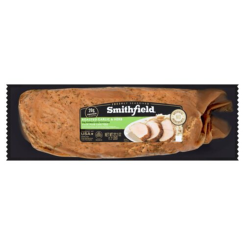 Smithfield Roasted Garlic & Herb Fresh Pork Loin Filet, 27.2 oz