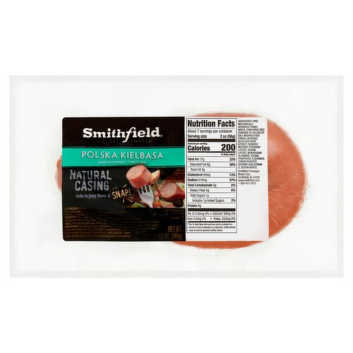 Smithfield Hickory Smoked Polska Kielbasa, 13 oz