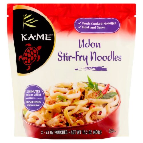 Ka-Me Udon Stir-Fry Noodles, 7.1 oz, 2 count