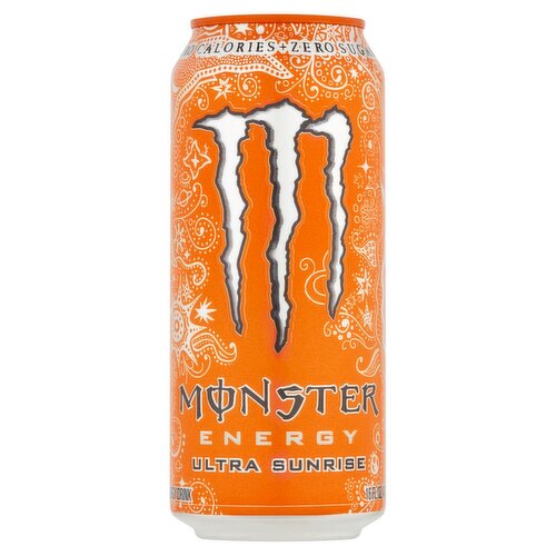 Monster Energy Ultra Sunrise Energy Drink, 16 fl oz