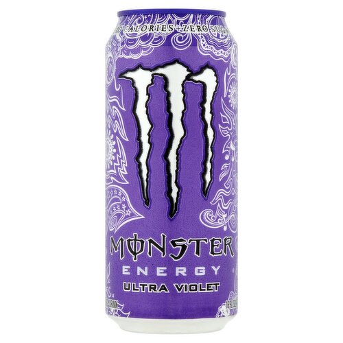 Monster Energy Ultra Violet Energy Drink, 16 fl oz