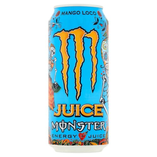 Monster Energy Mango Loco Juice Energy Drink, 16 fl oz