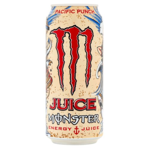 Monster Energy Pacific Punch Juice Energy Drink, 16 fl oz