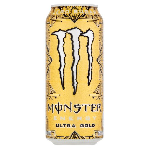 Monster Zero Sugar Ultra Gold Energy Drink, 16 fl oz