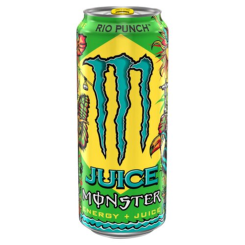 Juice Monster Rio Punch Energy Drink, 16 fl oz