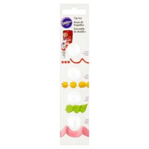 Wilton Icing Tip Set, 4 count