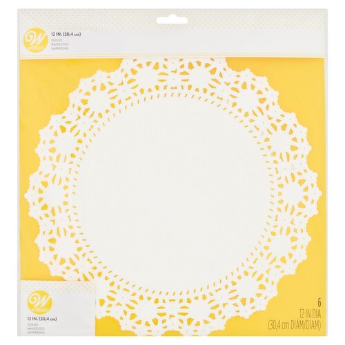 Wilton 12 In. Doilies, 6 count