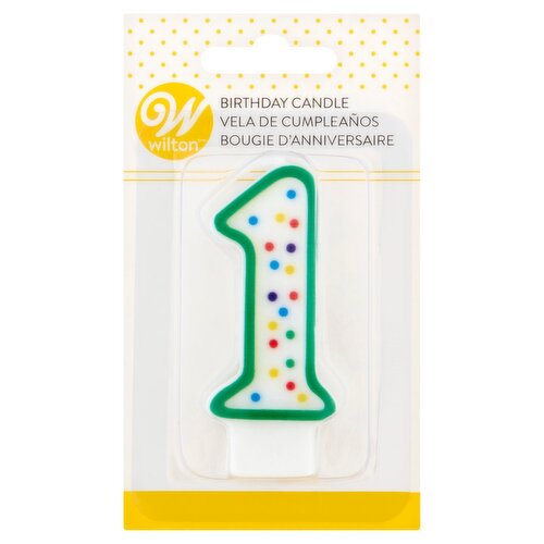 Wilton 1 Birthday Candle