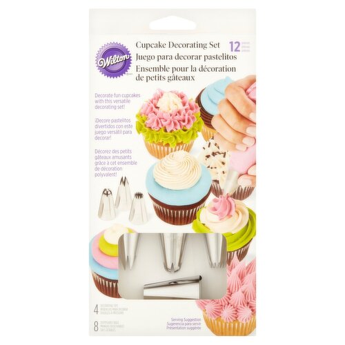 Wilton Cupcake Decorating Set, 12 count