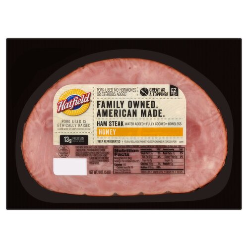 Hatfield Honey Ham Steak, 8 oz