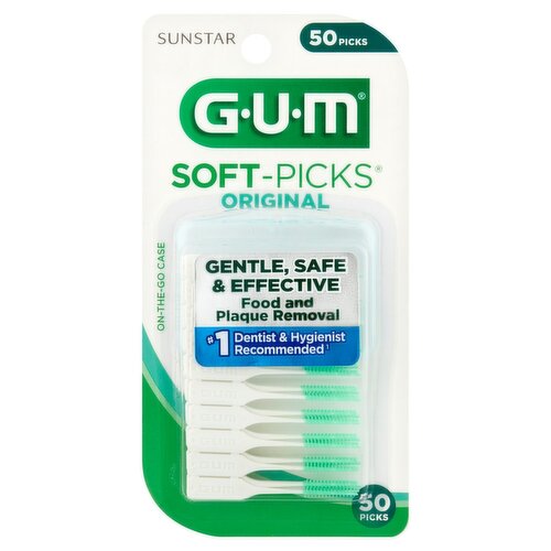 Sunstar GUM Original Soft-Picks, 50 count