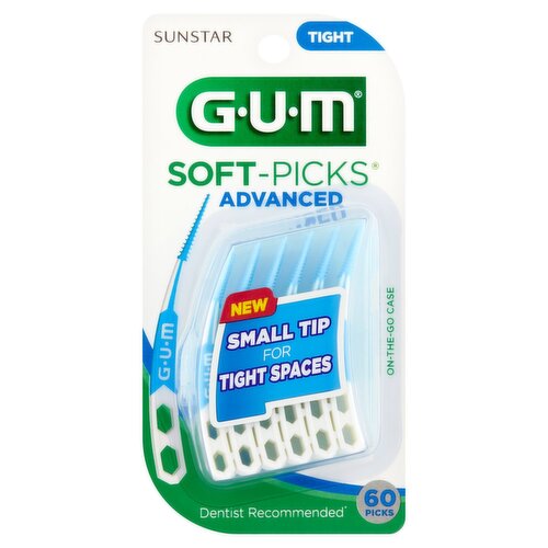 G.U.M Tight Advanced Soft-Picks, 60 count