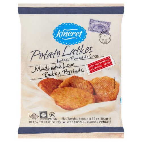 Kineret Potato Latkes, 14 oz