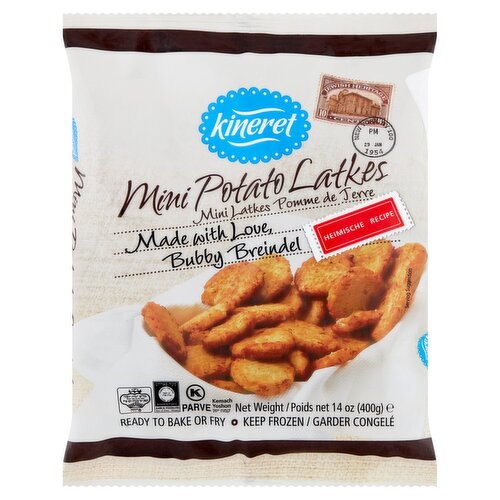 Kineret Mini Potato Latkes, 14 oz