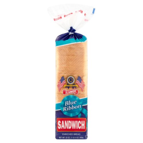 Schmidt Blue Ribbon Sandwich Enriched Bread, 22 oz