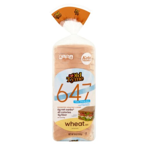 Schmidt Old Tyme 647 The Original Wheat Bread, 18 oz