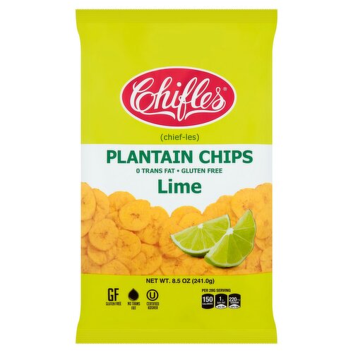 Chifles Lime Plantain Chips, 8.5 oz