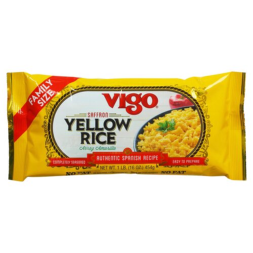 Vigo Saffron Yellow Rice Family Size 1 lb Fairway