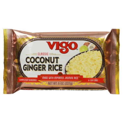 Vigo Classic Coconut Ginger Rice, 8 oz