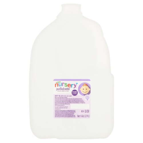 Nursery Purified Water, Birth+, 1 gal