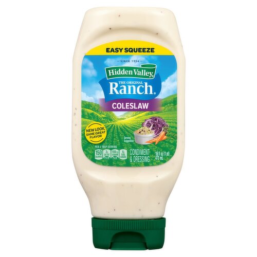 Hidden Valley The Original Ranch Coleslaw Condiment & Dressing, 16 fl oz