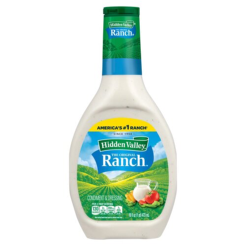 Hidden Valley The Original Ranch Condiment & Dressing, 16 fl oz