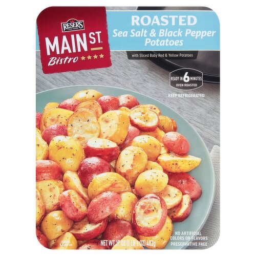 Reser's Fine Foods Main St Bistro Roasted Sea Salt & Black Pepper Potatoes, 17 oz