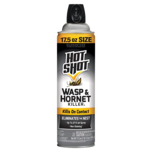 Hot Shot Wasp & Hornet Killer₃, 17 oz
