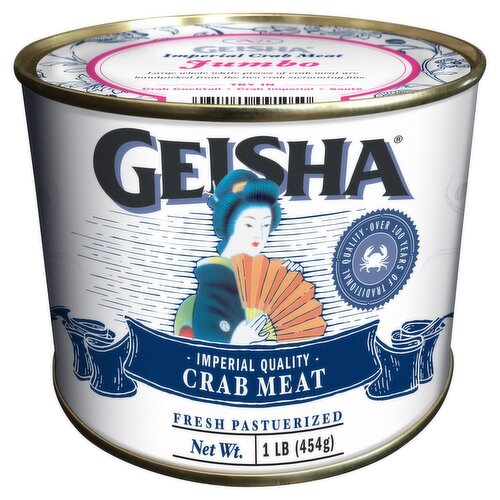 Geisha Jumbo Imperial Crab Meat, 1 lb