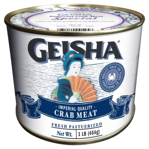 Geisha Special Imperial Crab Meat, 1 lb