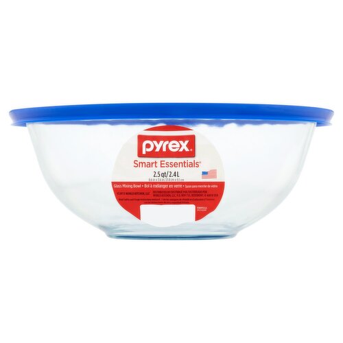 Pyrex Smart Essentials 2.5 qt Glass Mixing Bowl