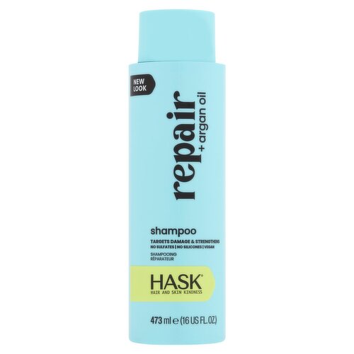 Hask Repair + Argan Oil Shampoo, 16 fl oz