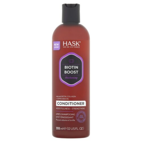 Hask Biotin Boost Thickening Conditioner, 12 fl oz