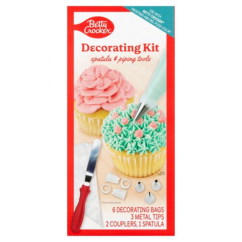 Betty Crocker Spatula & Piping Tools Decorating Kit