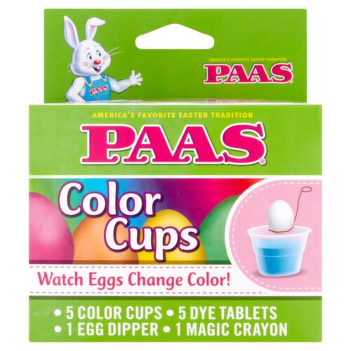 Paas Color Cups