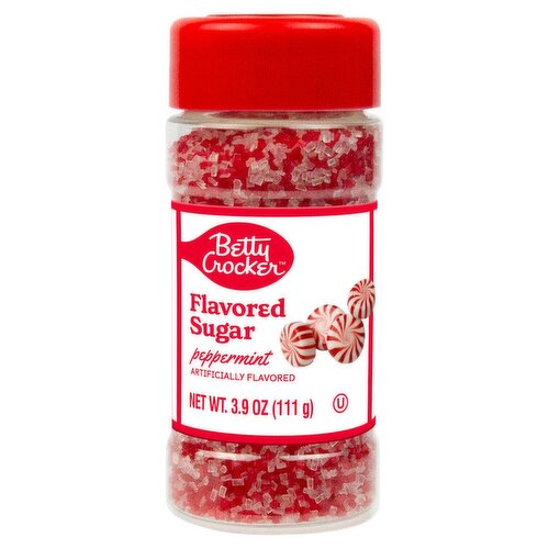 Betty Crocker Peppermint Flavored Sugar, 3.9 oz