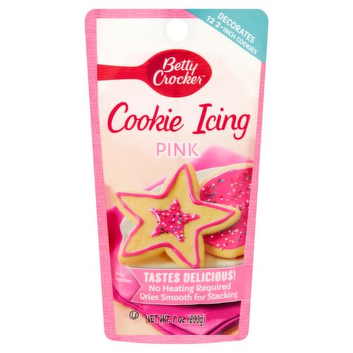 Betty Crocker Pink Cookie Icing, 7 oz