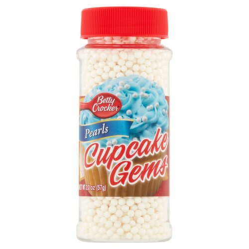 Betty Crocker Cupcake Gems Pearls, 2.0 oz