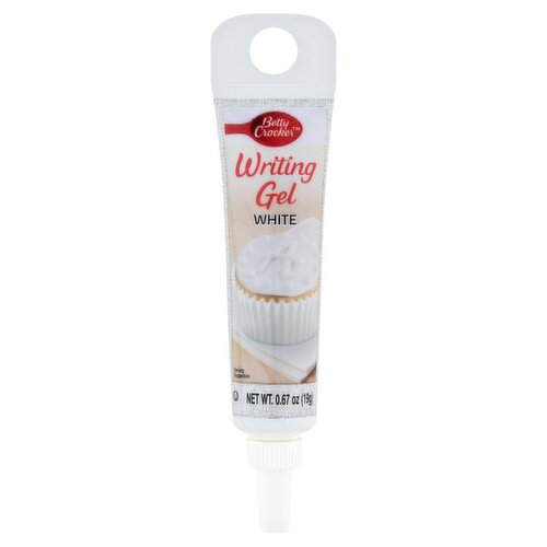 Betty Crocker White Writing Gel, 0.67 oz