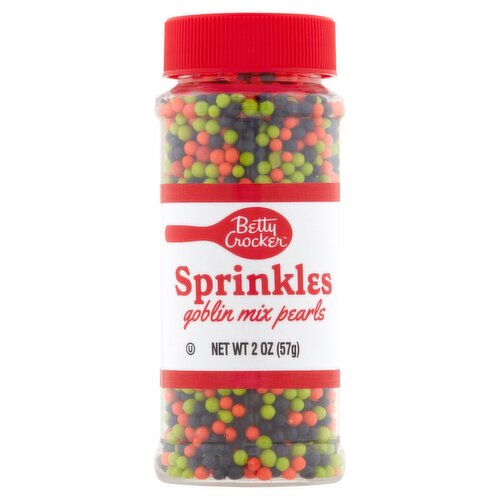 Betty Crocker Goblin Mix Pearls Sprinkles, 2 oz