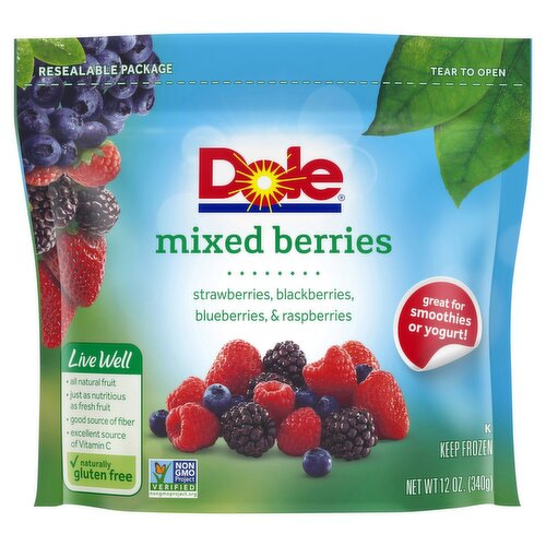 Dole Mixed Berries, 12 oz