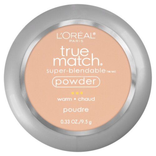 L'oréal Paris True Match W3 Nude Beige Super-Blendable Powder, 0.33 oz