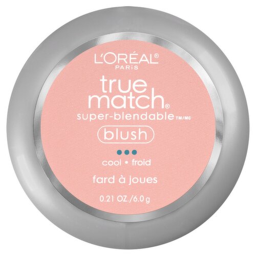 L'Oréal Paris True Match Cool C1-2 Baby Blossom Super-Blendable Blush, 0.21 oz