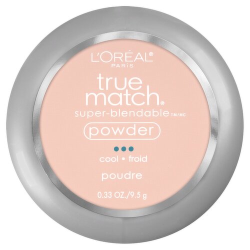 L'Oréal Paris True Match Cool C1 Alabaster Super-Blendable Powder, 0.33 oz