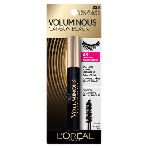 L'Oréal Paris Voluminous 335 Carbon Black Mascara, 0.28 fl oz