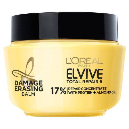 L'Oreal Paris Elvive Total Repair 5 Damage Erasing Balm Rinse Out Treatment, 8.5 fl. oz.