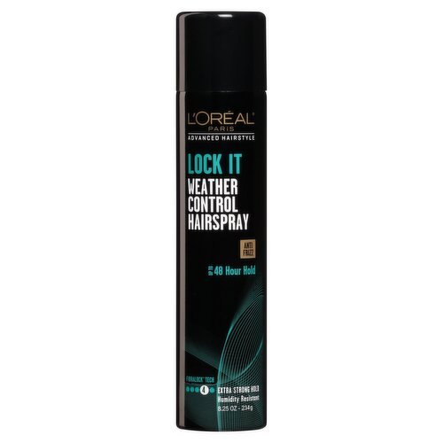 L'Oréal Paris Advanced Hairstyle LOCK IT Weather Control Hairspray, 8.25 oz.