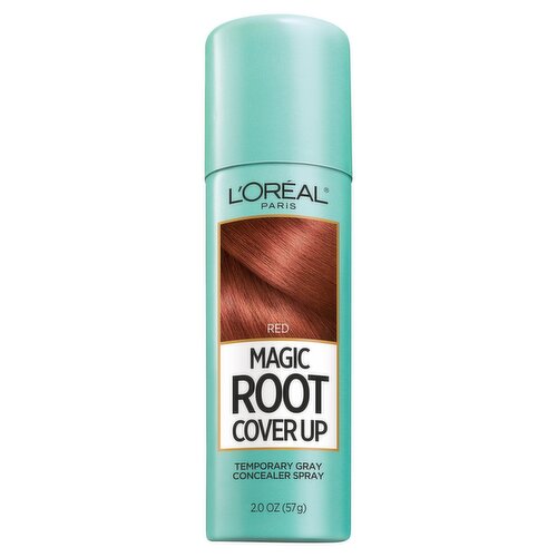 L'Oréal Paris Magic Root Cover Up Red Temporary Gray Concealer Spray, 2.0 oz