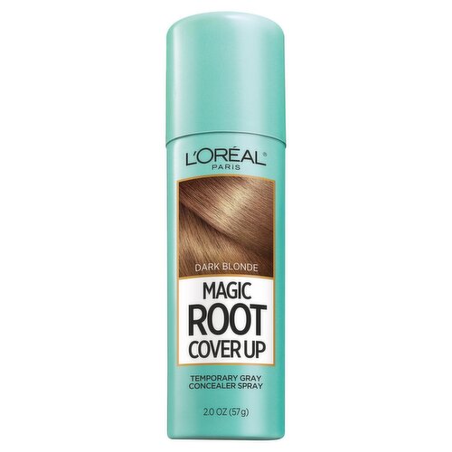 L'Oréal Paris Magic Root Cover Up Dark Blonde Temporary Gray Concealer Spray, 2.0 oz