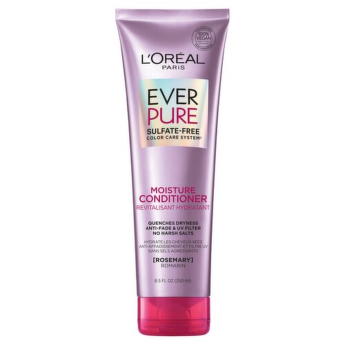 L'Oreal Paris EverPure Moisture Sulfate Free Conditioner For Dry Hair, 8.5 oza